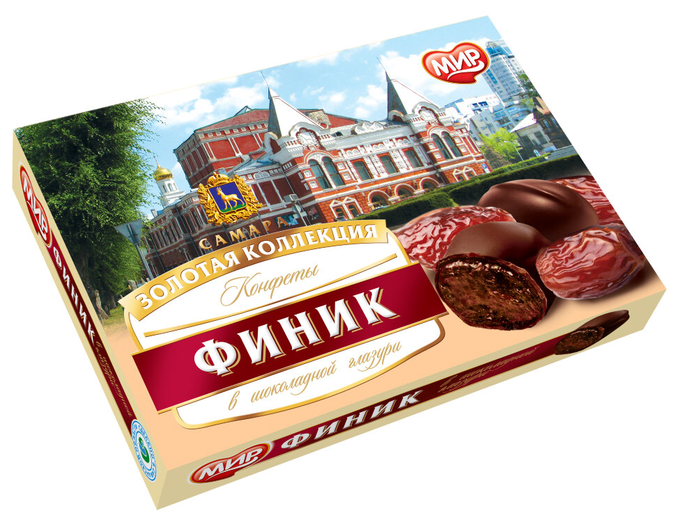  КФ МИР Финики в шоколадной глазури 160г  в Ревде