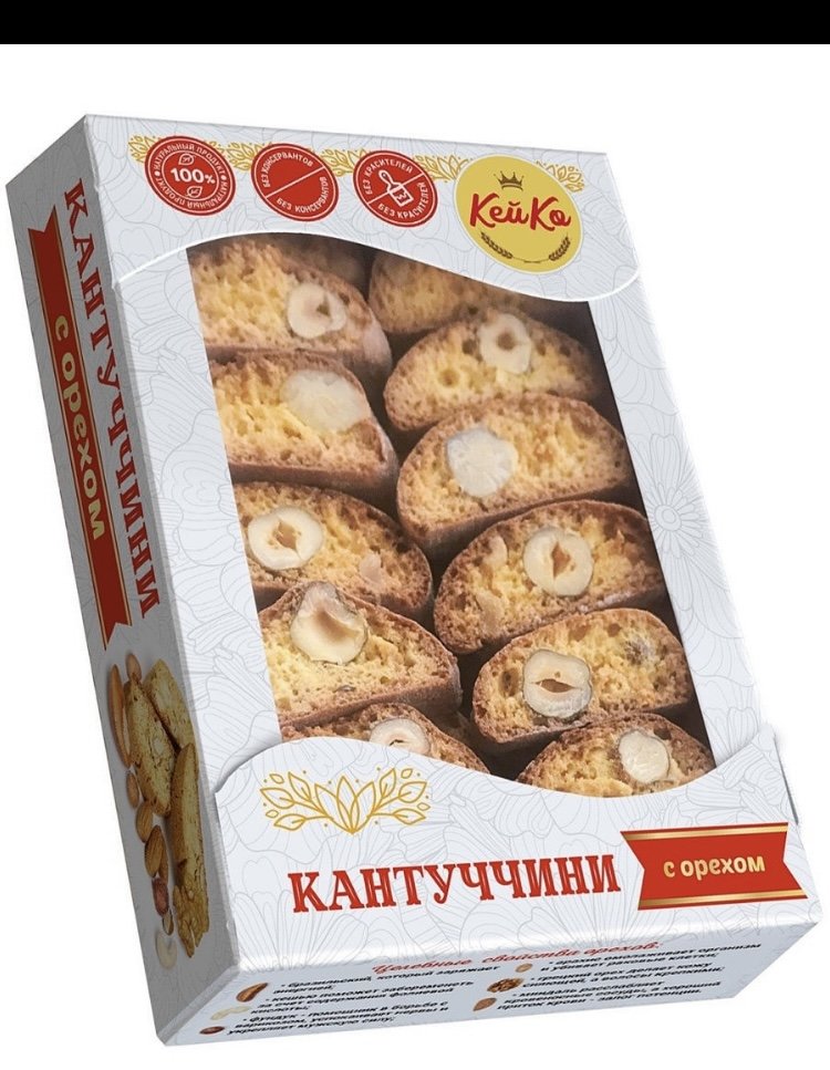  Кей Ко Кантуччини с орехом, 200г    в Ревде