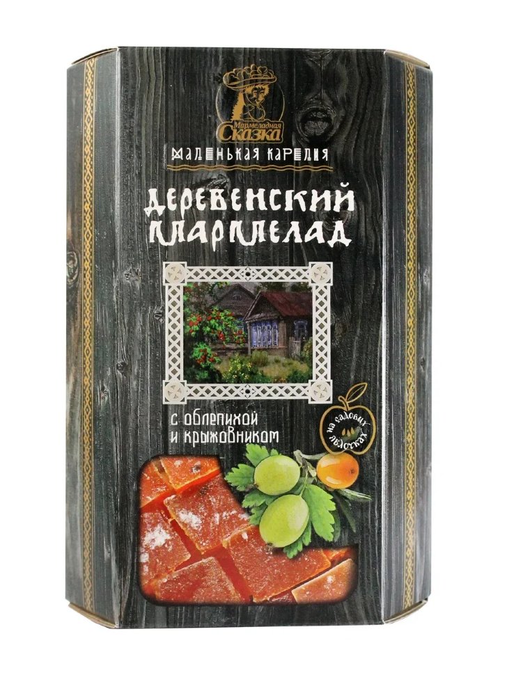  Мармелад деревенский "С крыжовником и облепихой" 300г в Ревде
