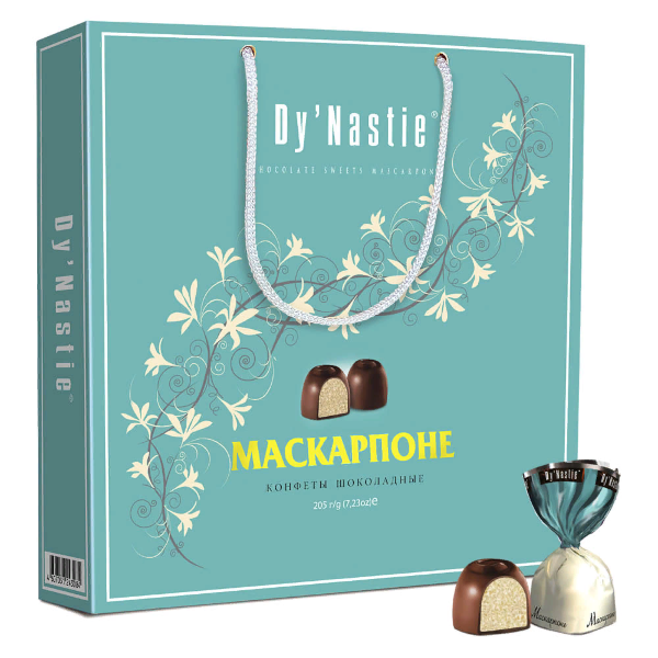 №3 Династия Сумка 170г Конфеты "Маскапроне" в Ревде